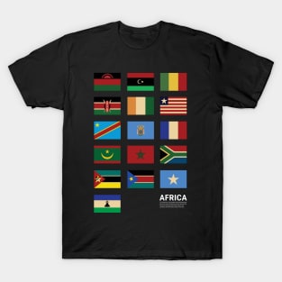 Africa Country Flags Set T-Shirt